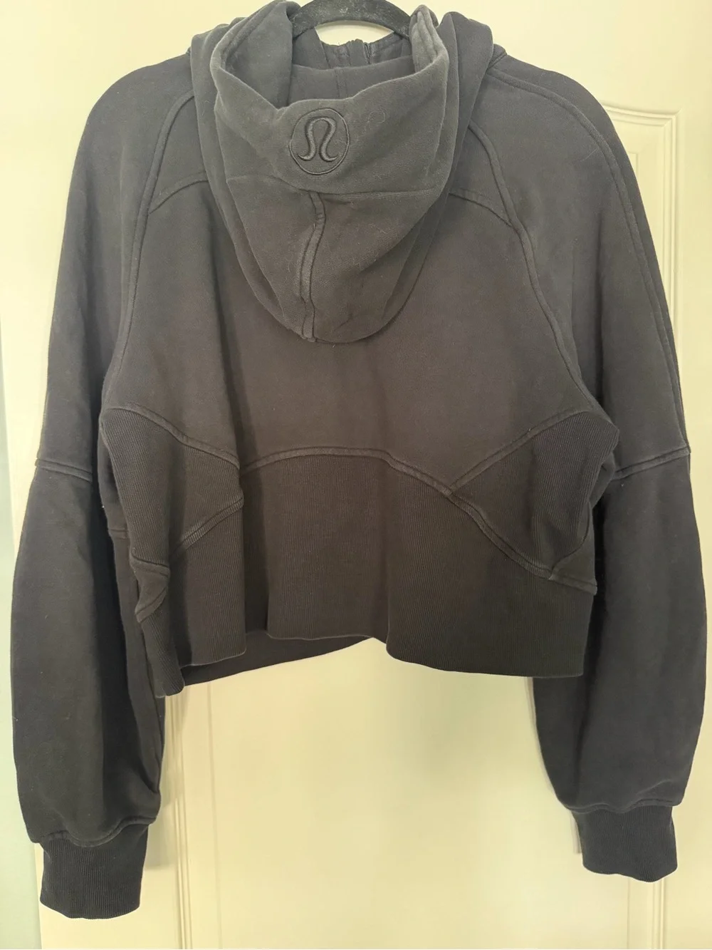 Lululemon Scuba Oversized Half-Zip Cropped Hoodie